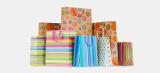 simple design exquisite gift paper shopping bag